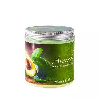 THAI TRADITIONS Крем баттер для тела увлажняющий питательный для сухой кожи с маслами Авокадо 250.0