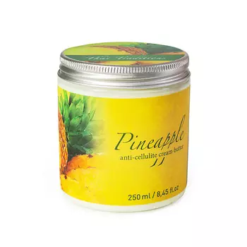 THAI TRADITIONS Крем баттер для тела увлажняющий питательный для сухой кожи для рук с маслами Ананас 250.0