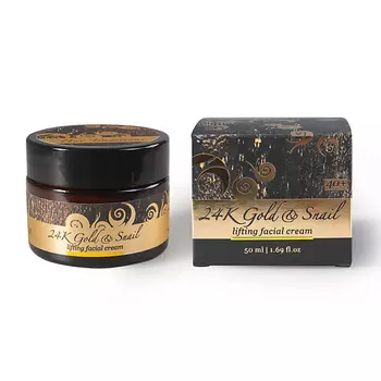 THAI TRADITIONS Крем для лица антивозрастной от морщин лифтинг с муцином улитки Золотая Улитка 50.0