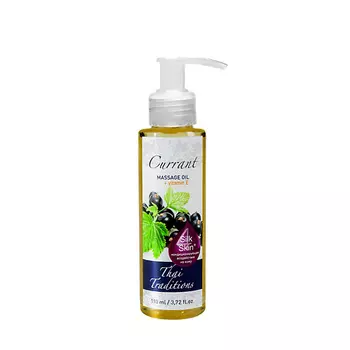 THAI TRADITIONS Масло для тела натуральное массажное увлажняющее от растяжек Смородина 110.0