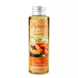 THAI TRADITIONS Масло для тела от растяжек для беременных натуральное для массажа тела лица Папайя 260.0