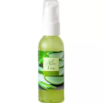 THAI TRADITIONS Пузырьковая бабл маска от черных точек для лица очищающая Алоэ Вера 125.0