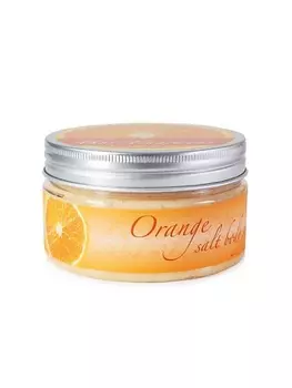 THAI TRADITIONS Скраб для тела соляной солевой антицеллюлитный натуральный для бани Тайский Апельсин 200.0