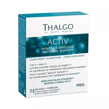 THALGO Биологически активная добавка к пище Моделирующие капсулы Activ Refining Burner Food Supplement