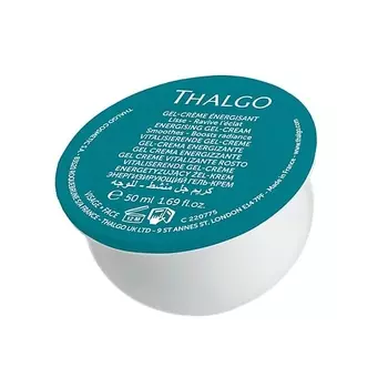 THALGO Энергизирующий гель-крем для сияния и коррекции морщин, сменный блок Spiruline Boost