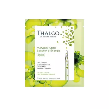 THALGO Маска для лица энергизирующая со спирулиной Energy Booster Shot Mask