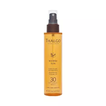 THALGO Солнцезащитное масло для ухода за кожей лица и тела SPF 30 RIVIERA SUN Beautifying Suncare Oil