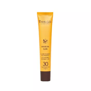 THALGO Солнцезащитный антивозрастной флюид для лица с тающей текстурой SPF 30 RIVIERA SUN Age Protect Melting Fluid