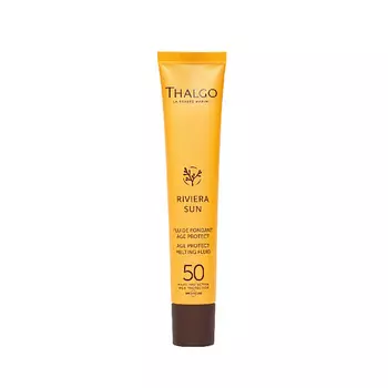 THALGO Солнцезащитный антивозрастной флюид для лица с тающей текстурой SPF 50 RIVIERA SUN Age Protect Melting Fluid