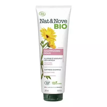 KERANOVE Шампунь для придания мягкости для всех типов волос Календула Nat & Nove Bio Shampoo