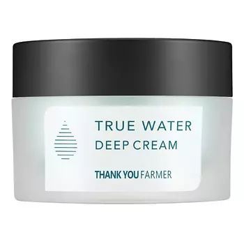 THANK YOU FARMER Крем для лица с эффектом глубокого увлажнения True Water Deep Cream