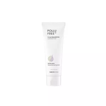 THANK YOU FARMER Пенка для лица очищающая 5.5 pH Pollu Free Cleansing Foam