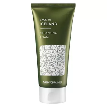 THANK YOU FARMER Пенка очищающая с ледниковой водой для лица Back to Iceland Cleansing Foam