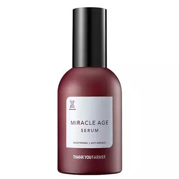 THANK YOU FARMER Сыворотка для лица антивозрастная восстанавливающая Miracle Age Serum