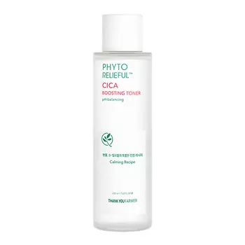 THANK YOU FARMER Тонер для лица с центеллой азиатской Phyto Relieful Cica Booster Toner