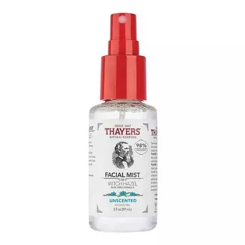 THAYERS Мист для лица без спирта с гамамелисом Witch Hazel Unscented Facial Mist