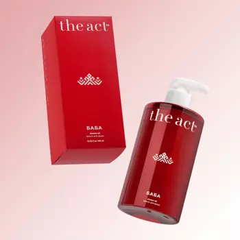 THE ACT Гель масло для душа гидрофильное серия БАБА