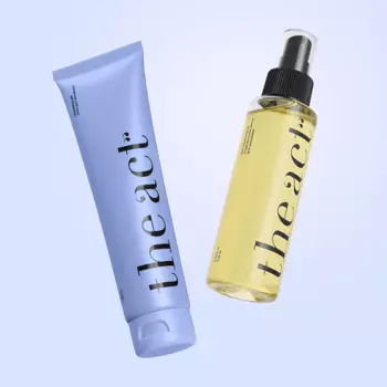 THE ACT Набор для очищения лица: гидрофильное масло и гель для умывания