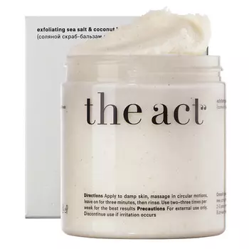 THE ACT Скраб для тела Кокос 300.0