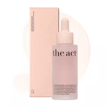 THE ACT Сыворотка флюид для сияния кожи лица с гиалуроновой кислотой 50.0