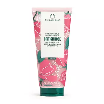 THE BODY SHOP Гель-скраб для душа с эссенцией розы British Rose 200.0