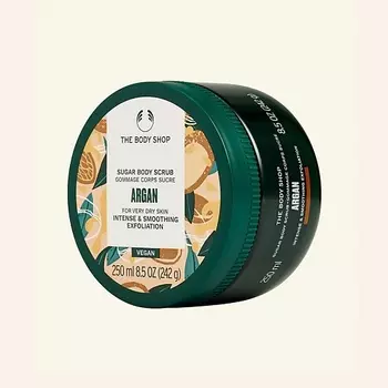 THE BODY SHOP Сахарный скраб Argan с маслом арганы для очень сухой кожи тела 250.0