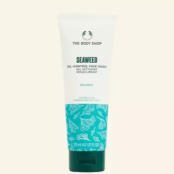 THE BODY SHOP Себорегулирующий гель для умывания Seaweed Oil-Control с экстрактом водорослей 125.0
