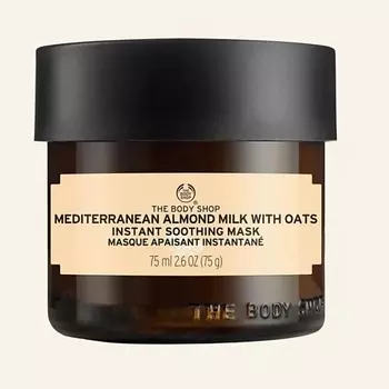 THE BODY SHOP Успокаивающая маска Mediterranean Almond Milk with Oats для чувствительной кожи 75.0