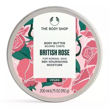 THE BODY SHOP Увлажняющее крем-масло для тела British Rose 200.0