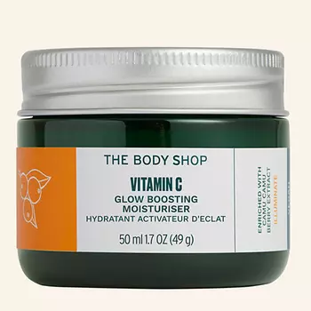 THE BODY SHOP Увлажняющий крем Vitamin C Glow Boosting для ровного тона и сияния кожи 50.0