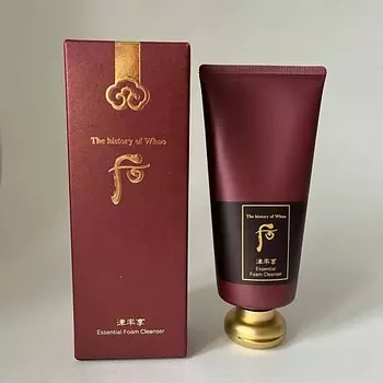 THE HISTORY OF WHOO Пенка с лепестками роз и золотом Gongjinhyang Facial Foam Cleanser 180.0