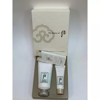 THE HISTORY OF WHOO Специальный набор для умывания THE WHOO Brightening Foam Special Cleansing Set