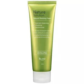 THE PLANT BASE Пена очищающая для лица Nature Solution