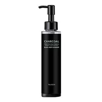 THE YEON Масло очищающее с древесным углём - Charcoal black deep cleanser 150.0