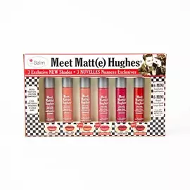 THEBALM Набор матовых жидких помад Meet Matt(e) Hughes Vol. 14
