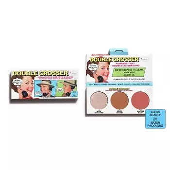 THEBALM Палетка для лица Double Crosser