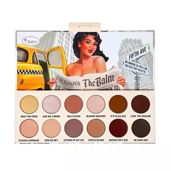 THEBALM Палетка теней для век 12 цветов Ms. Nude York