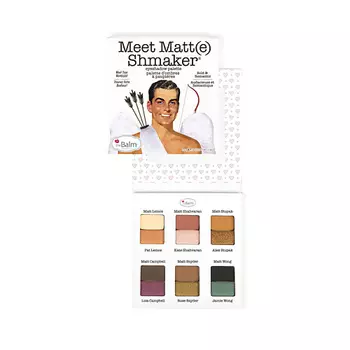 THEBALM Палетка теней Meet Matt(e) Shmaker