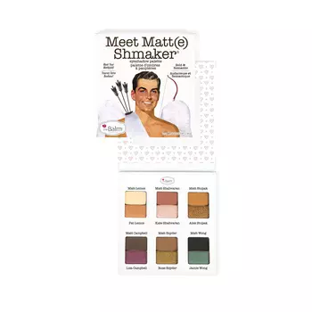 THEBALM Палетка теней Meet Matt(e) Shmaker