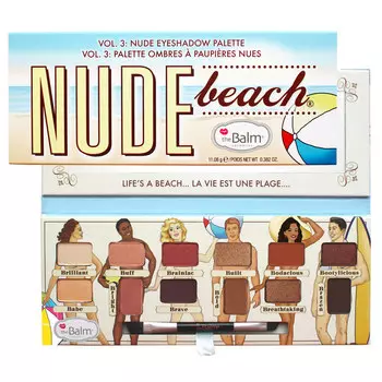 THEBALM Палетка теней Nude Beach
