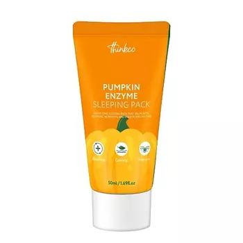 THINKCO Крем-маска ночная для лица, энзимная, с экстрактом тыквы, Pumpkin Enzyme Sleeping