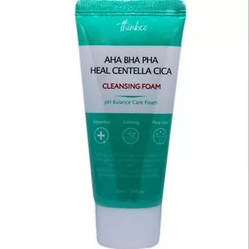 THINKCO Пенка очищающая для проблемной кожи с AHA, BHA, PHA кислотами
