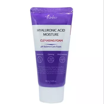 THINKCO Пенка увлажняющая для умывания с гиалуроновой кислотой