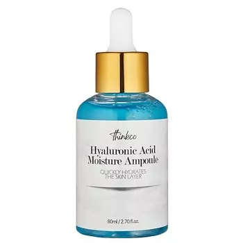 THINKCO Сыворотка увлажняющая, с гиалуроновой кислотой, HYALURONIC ACID MOISTURE AMPOULE