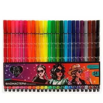 TIK TOK GIRL Фломастеры 24