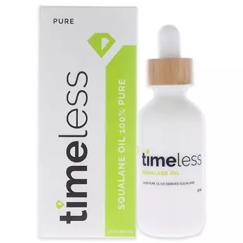 TIMELESS Масло сквалан 100% натуральное для лица Squalane Oil