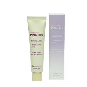 TINCHEW Крем для лица с ниацинамидом и транексамовой кислотой с эффектом GLOW