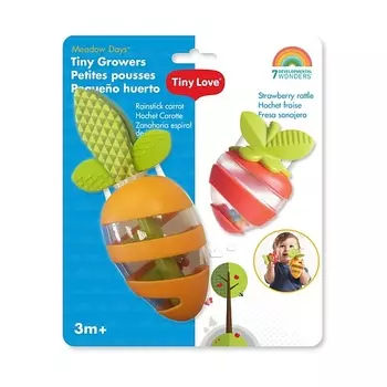 TINY LOVE Погремушки Морковка и Клубничка