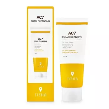 TISHA Функциональная пенка для глубокого очищения против прыщей 100.0
