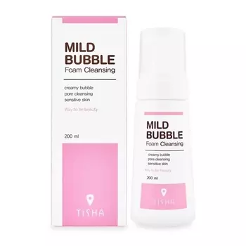 TISHA Мягкая пузырьковая очищающая пенка для чувствительной кожи 200.0